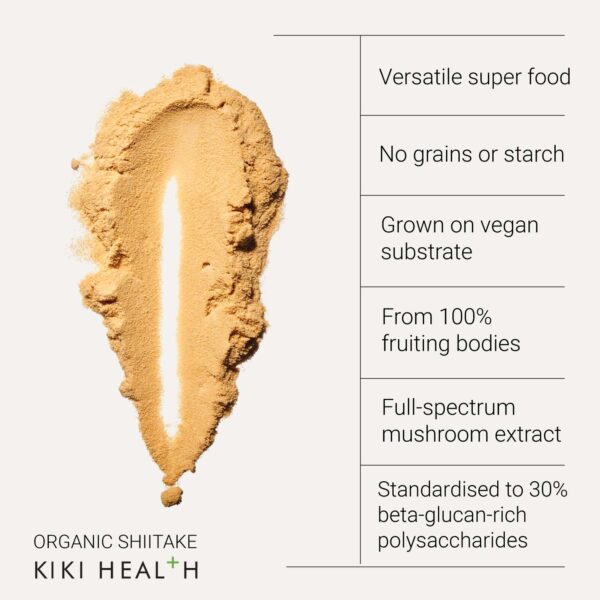 Mushroom Extract Shiitake Powder, Organic - Image 3