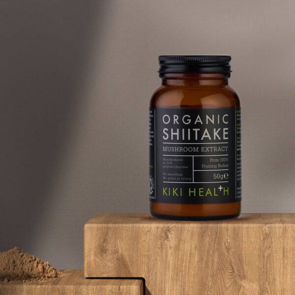 Mushroom Extract Shiitake Powder, Organic - Image 2